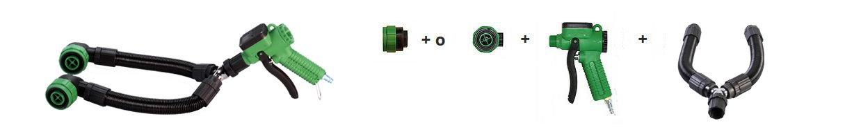 KIT-AIRGUN-MANPL-01+TUBO-Y-DUO-AIRB